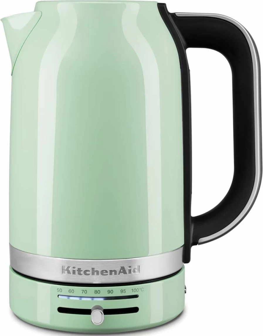 KitchenAid Kek1701 1.7L Electric Kettle - Fast Boiling, Cordless, Stainless Steel Water Heater for Home & Office