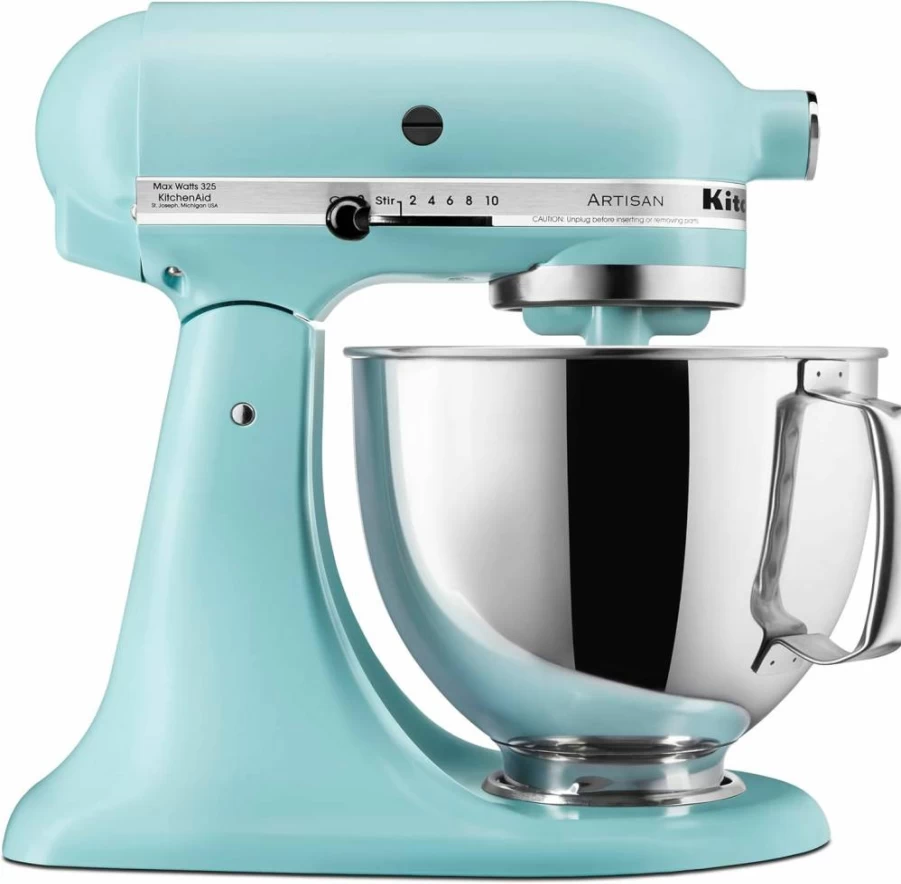 KitchenAid Artisan 5-Qt Tilt-Head Stand Mixer with Pouring Shield - KSM150PS, Lavender Cream (Professional Grade)