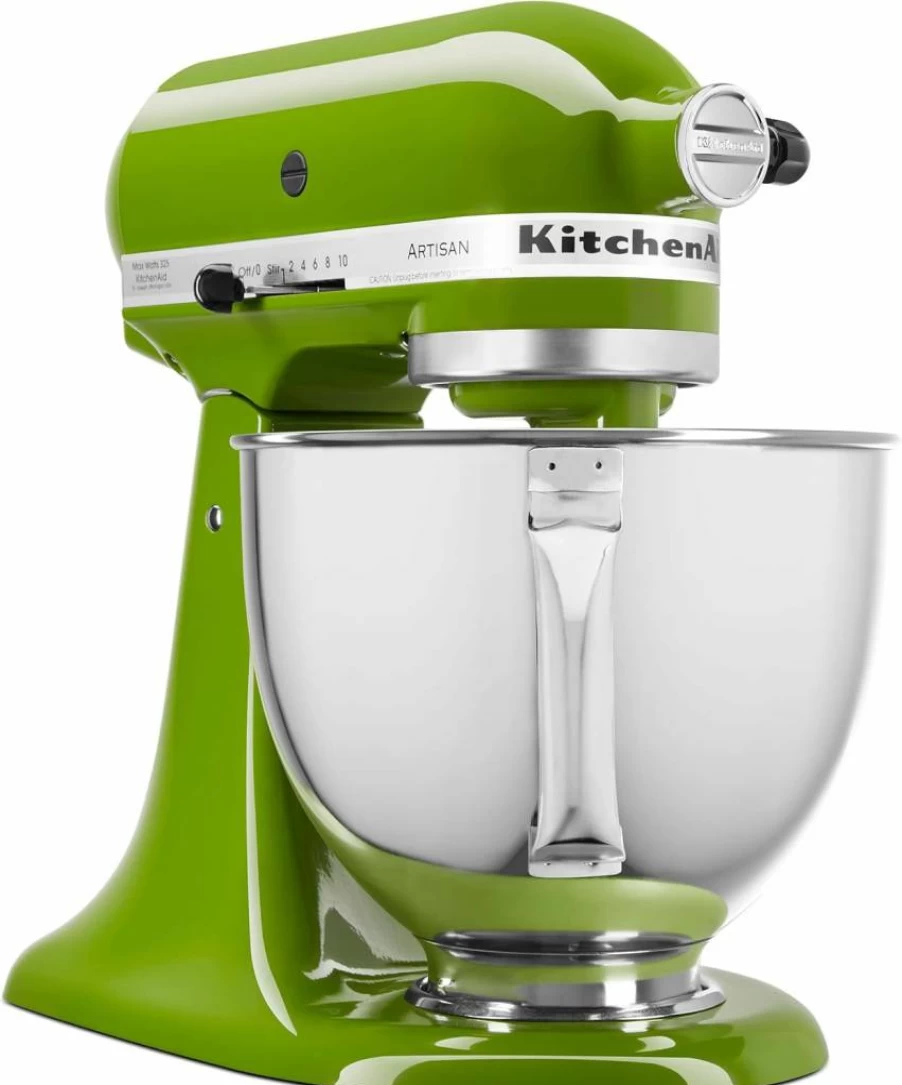 KitchenAid Artisan 5-Qt Tilt-Head Stand Mixer with Pouring Shield - KSM150PS, Matte Matcha Green