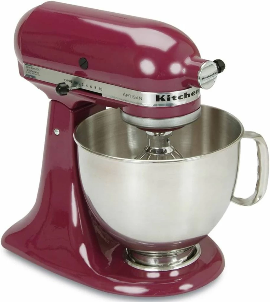 KitchenAid Artisan 5-Qt Stand Mixer - KSM150PSBK - Tilt-Head Design - Cast Iron Construction - Powerful 325W Motor - 10 Speeds - Kitchen Appliance