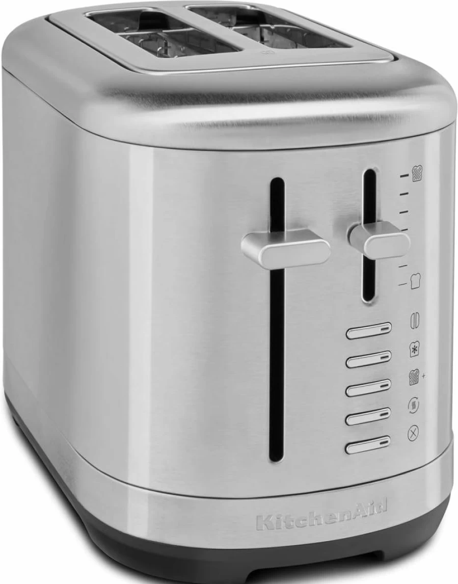 KitchenAid KMT2109 2-Slice Toaster - Stainless Steel Countertop Toaster with Even Browning & Bagel Mode