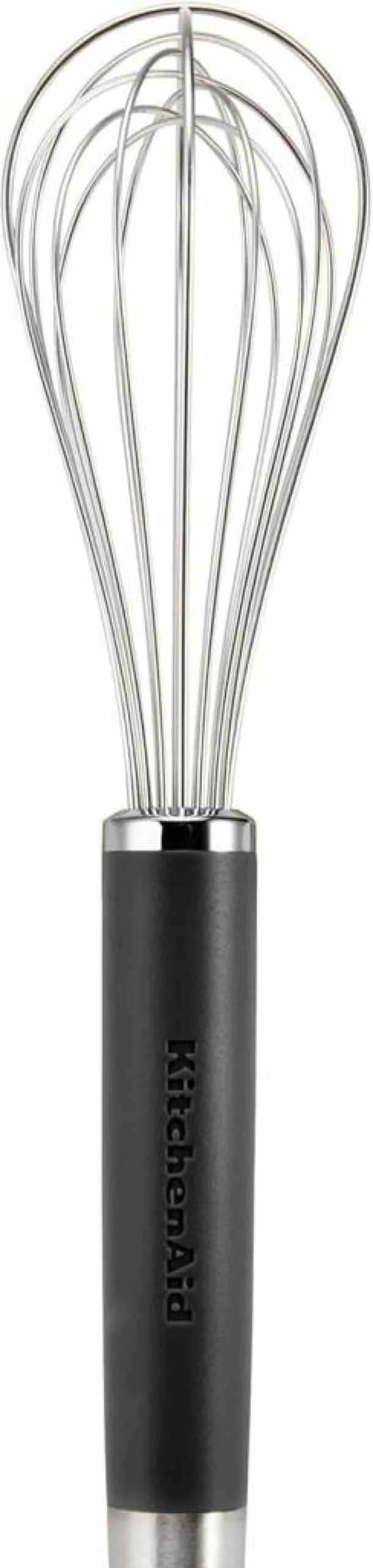 KitchenAid 10.5-Inch Matte Black Gourmet Whisk - Premium Utility Whisk for Baking & Cooking