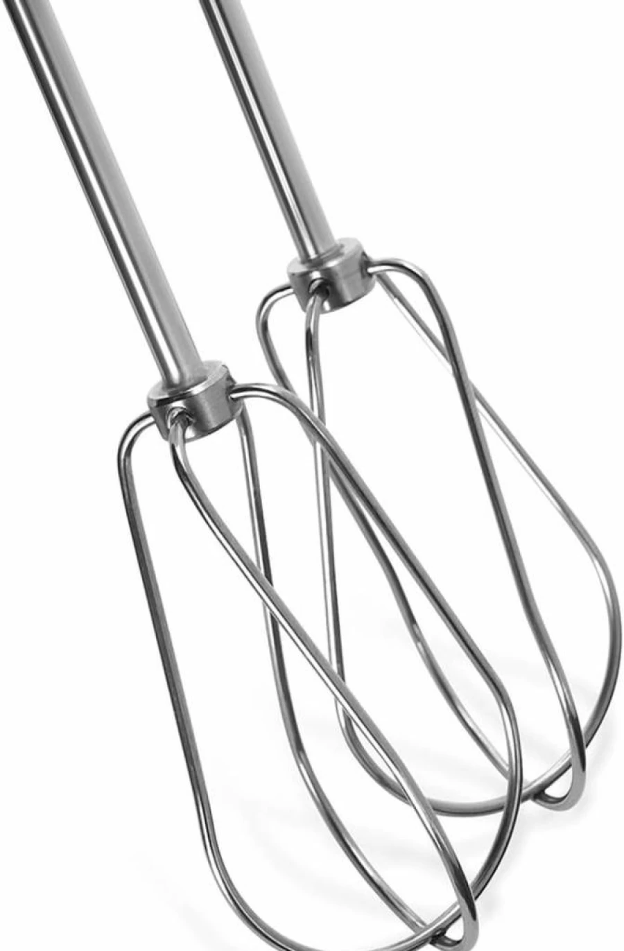 KitchenAid Silver Stainless Steel Turbo Beater Attachment for Stand Mixers - Durable Mixing Accessory