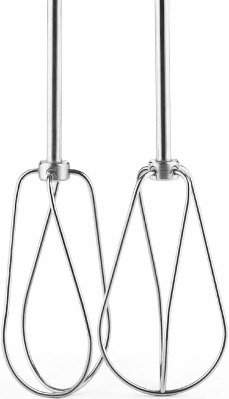 KitchenAid Silver Stainless Steel Turbo Beater Attachment for Stand Mixers - Durable Mixing Accessory