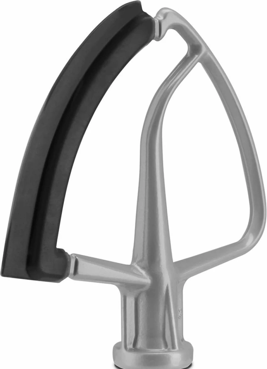 KitchenAid KFE5TS Flex Edge Beater Attachment for 4.5-5 Qt Stand Mixers, Subtle Silver - Compatible with KitchenAid Mixers