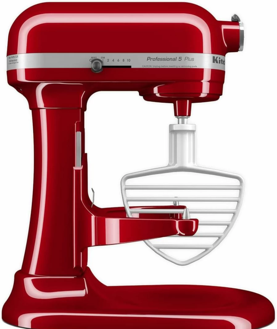 KitchenAid Stand Mixer Beater Attachment - Compatible with Tilt-Head Models, White - Durable Baking Accessory for Cake, Cookie & Dough Mixing