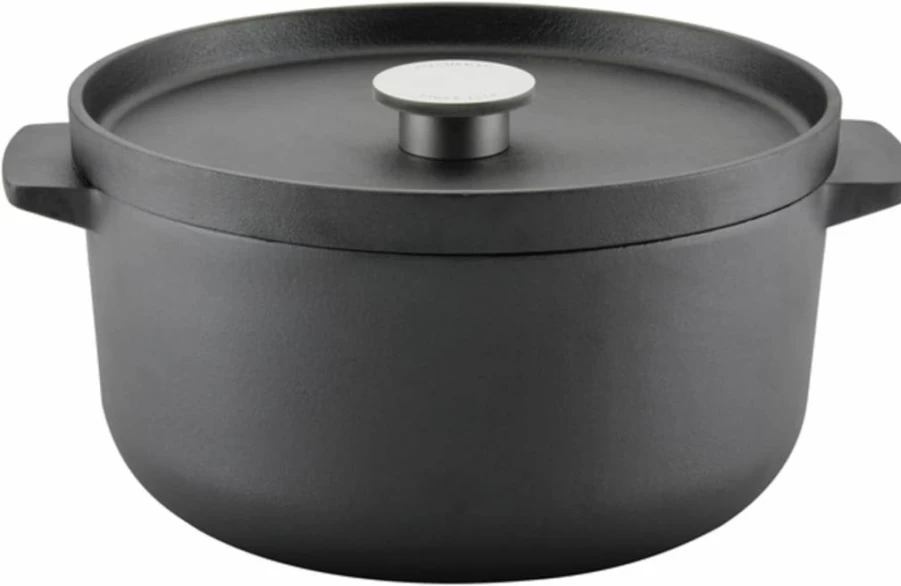 KitchenAid 6 Quart Pistachio Enameled Cast Iron Dutch Oven with Lid, Casserole Pot for Baking, Braising & Serving, Durable & Even Heat Distribution
