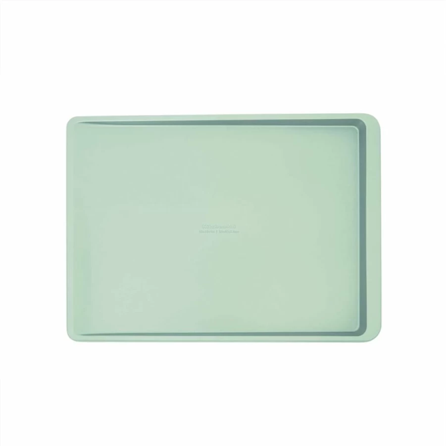 KitchenAid 10" x 15" Nonstick Cookie Sheet Pan, Aluminized Steel Baking Tray, Beetroot Red