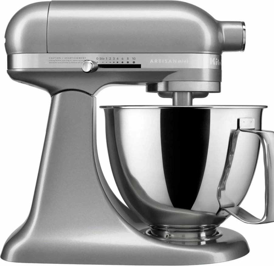 KitchenAid Artisan Mini 3.5 Qt Tilt-Head Stand Mixer KSM3316X in Candy Apple Red - Compact Kitchen Mixer