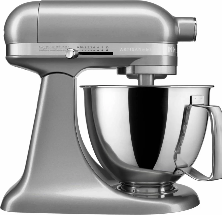 KitchenAid Artisan Mini 3.5 Qt Tilt-Head Stand Mixer - KSM3316X in White | Compact Kitchen Mixer