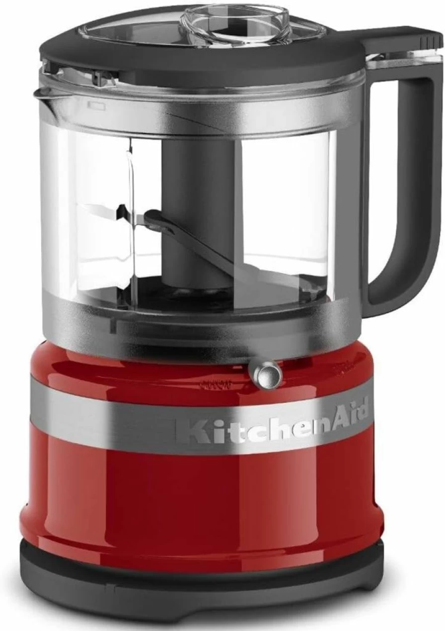 KitchenAid KFC3516IC 3.5-Cup Food Chopper for Precise Chopping, Dicing & Pureeing - Compact & Powerful, Ice Blue Countertop Appliance