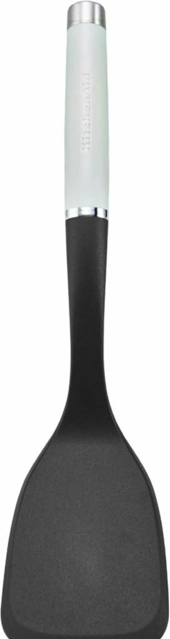 KitchenAid Gourmet Large Solid Turner - Matte Black Spatula for Cooking & Baking - Durable Kitchen Utensil One Size