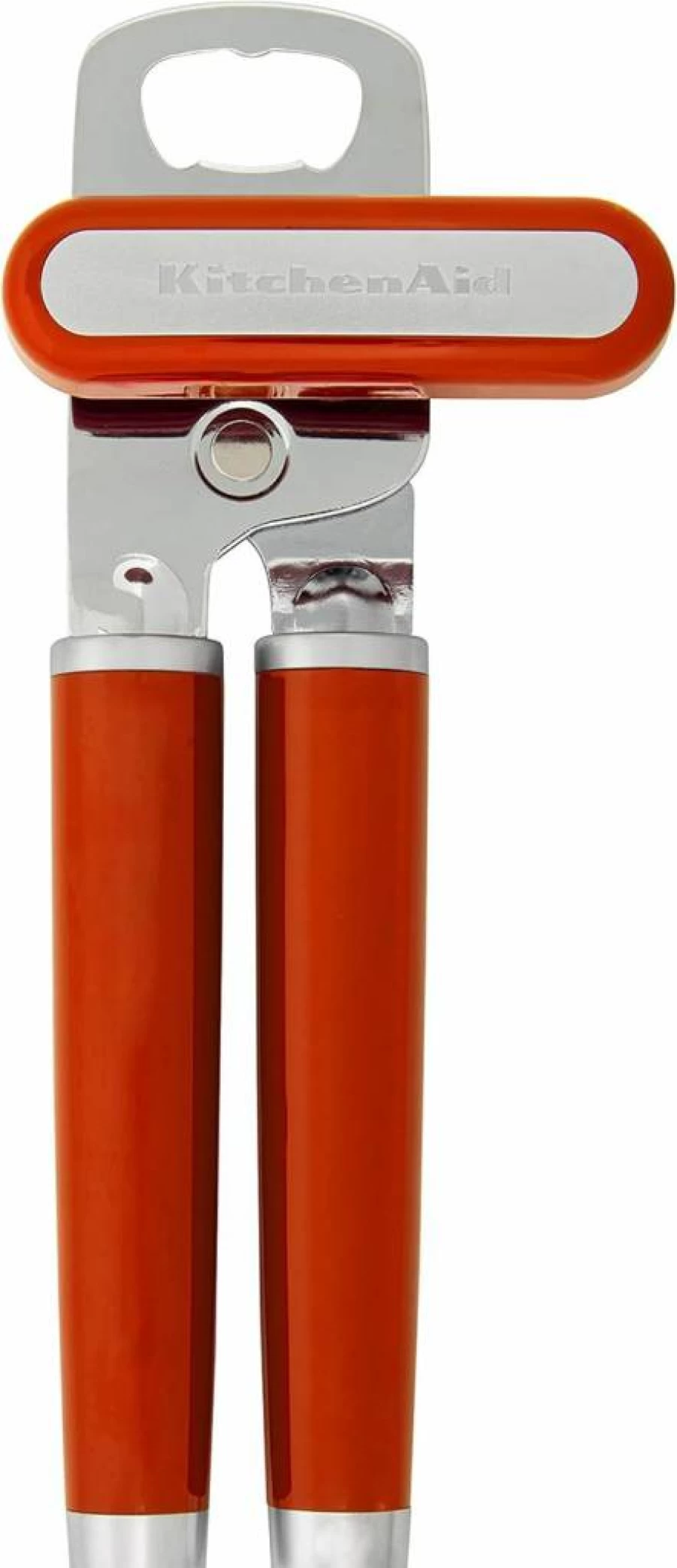 KitchenAid Classic Can Opener & Bottle Opener with Razor-Sharp Stainless Steel Wheel, Ergonomic Soft Grip Handles, Easy to Use, Black