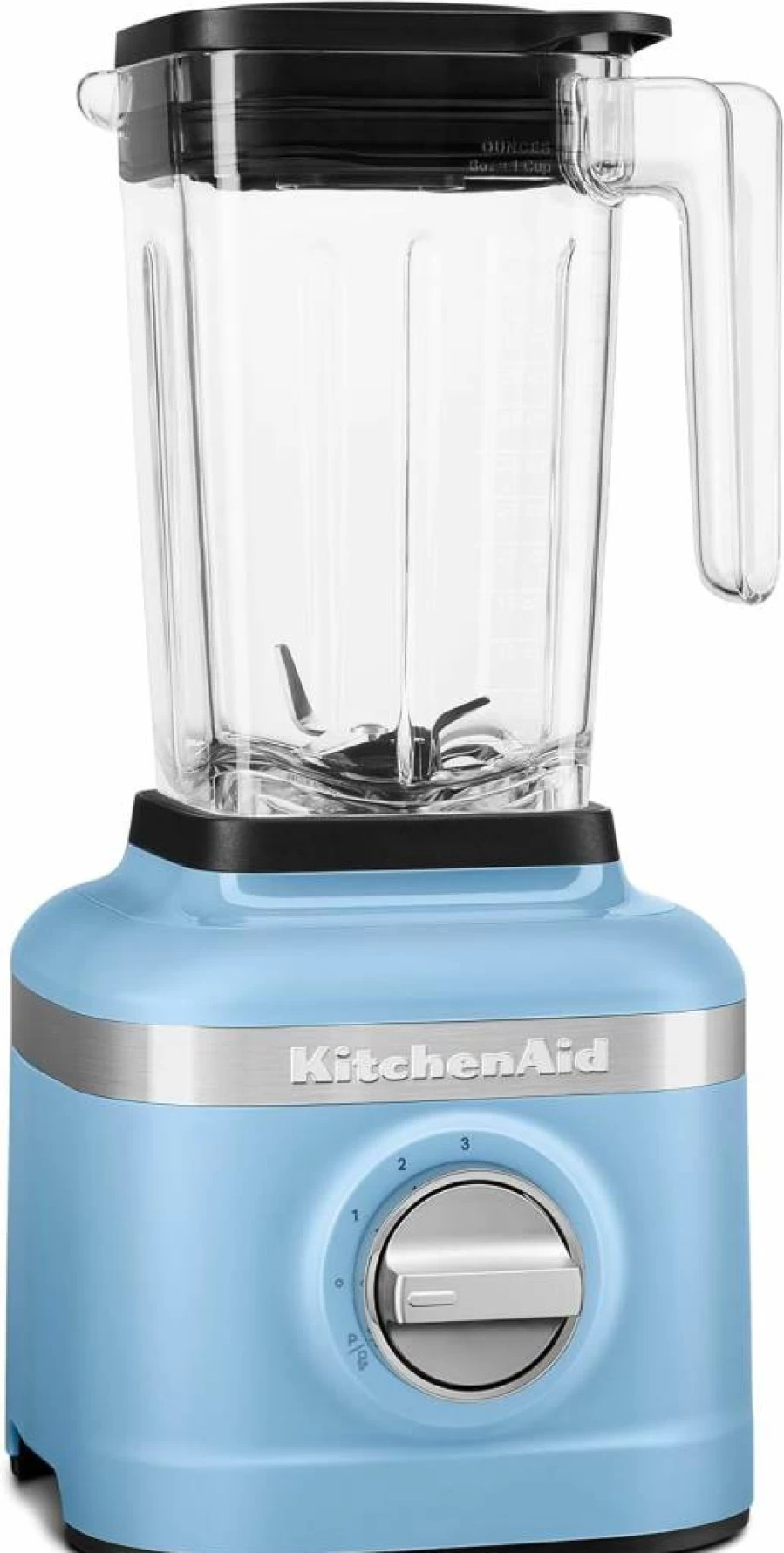KitchenAid KSB1332Y 3-Speed Blender with Ice Crushing, 48 Oz Pitcher & 2 Personal Jars, Blue Velvet Countertop Blender for Smoothies & Shakes