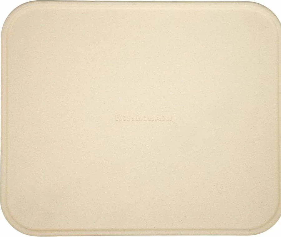 KitchenAid 10.3 x 8.7 Inch Cordierite Pizza Stone for Countertop Ovens – Premium Baking Accessory