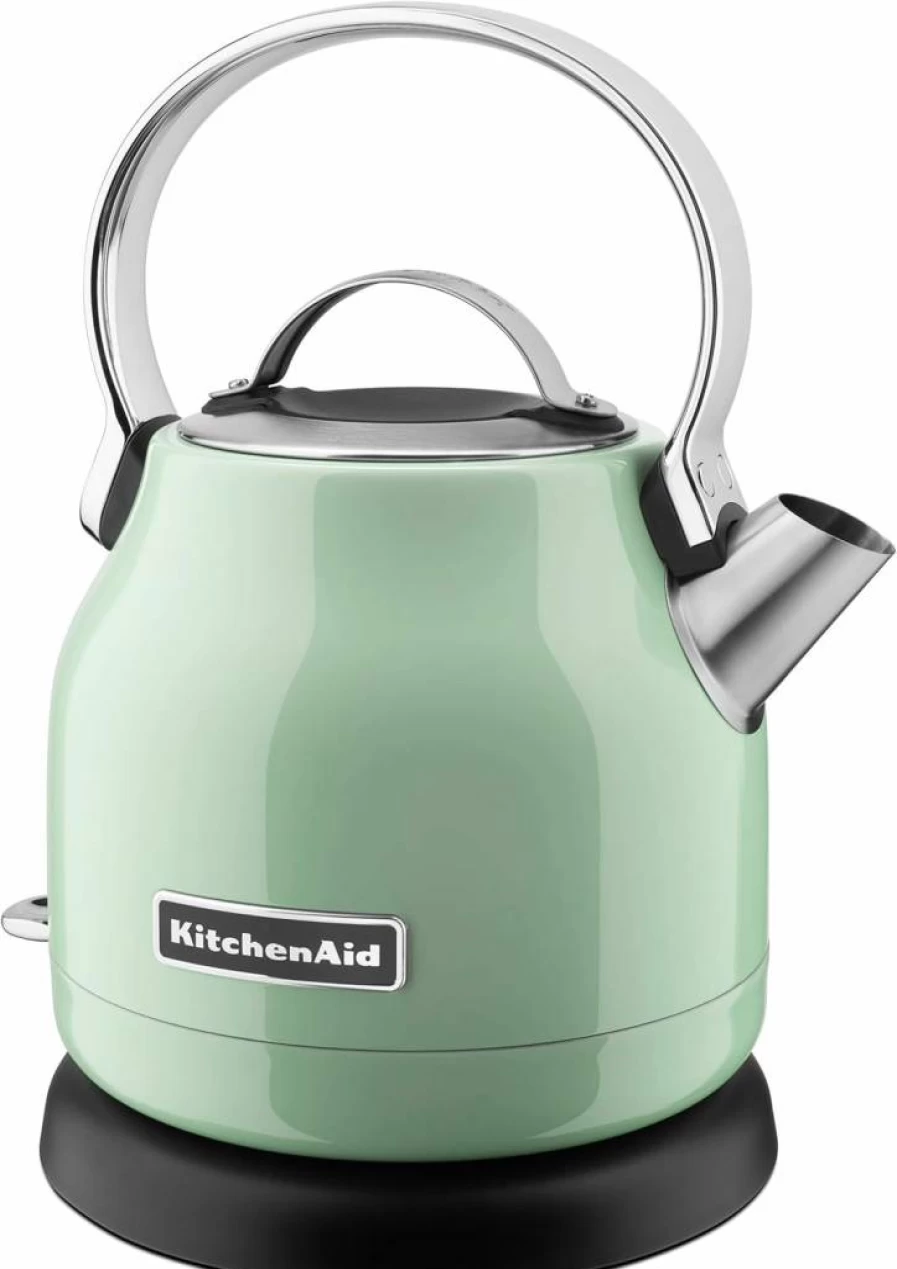 KitchenAid Empire Red 1.25-Liter Electric Kettle KKEK1222ER - Fast Boiling, Compact Size, Cordless Design
