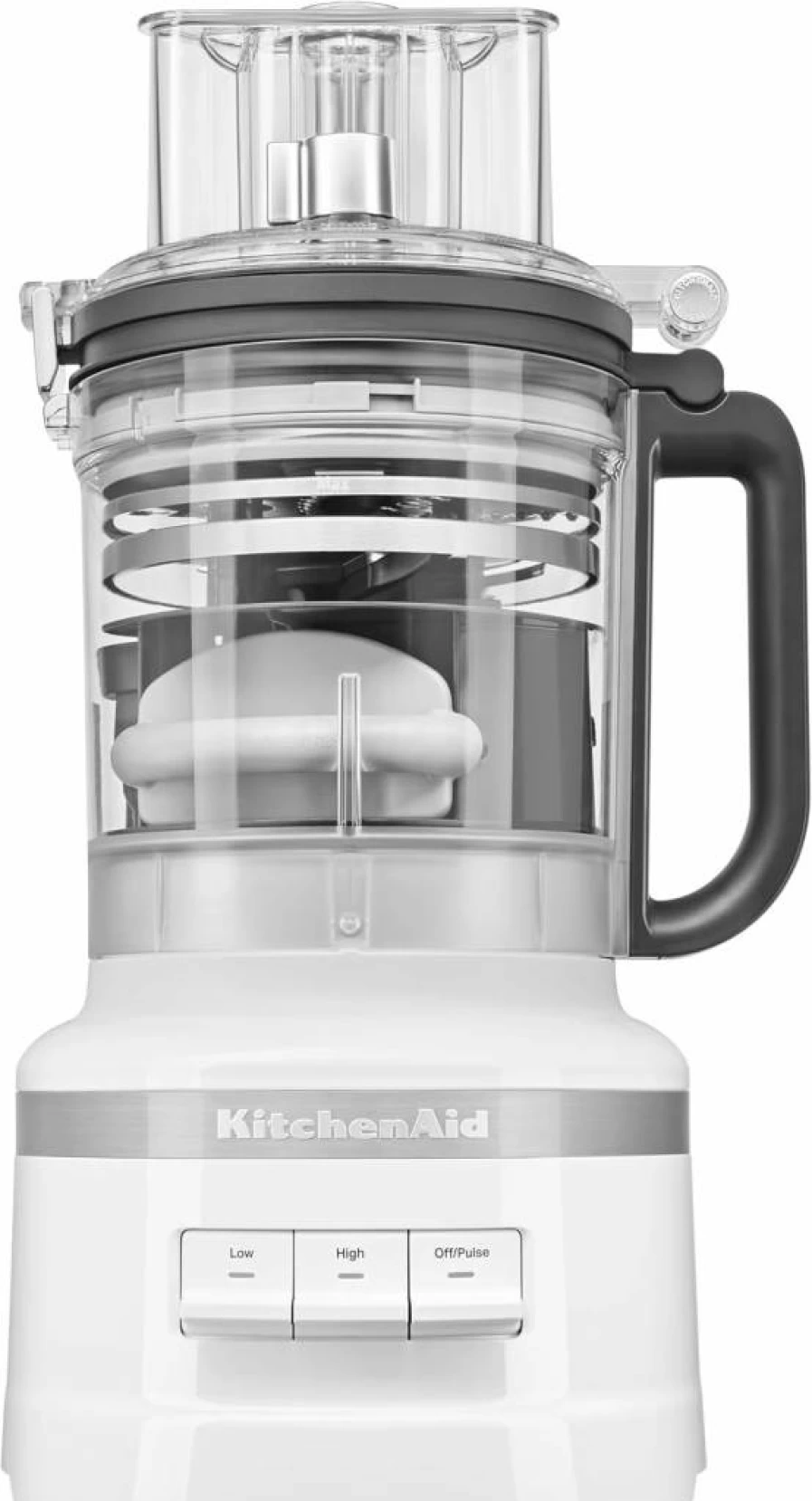 KitchenAid 13-Cup Food Processor with ExactSlice System - Contour Silver, Powerful Motor, Durable Stainless Steel Blades, for Slicing, Shredding & Dough