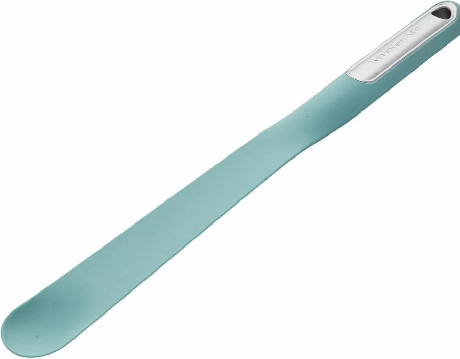 KitchenAid Classic 12.75-Inch Blender Spatula in Aqua Sky - Durable Kitchen Utensil for Mixing & Scraping