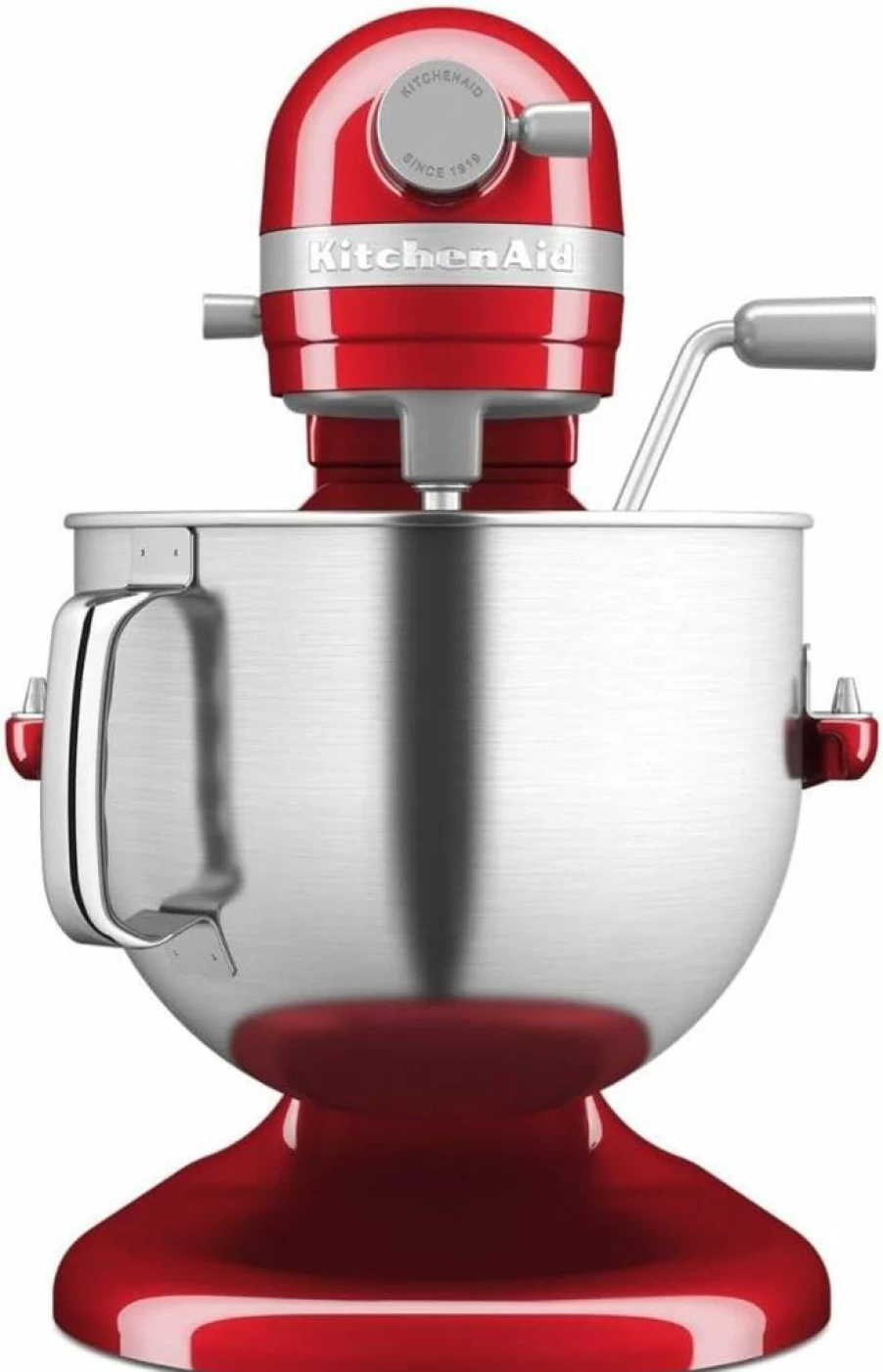KitchenAid 7QT Bowl Lift Stand Mixer - Professional Countertop Mixer with Cast Iron Black Design for Baking & Cooking