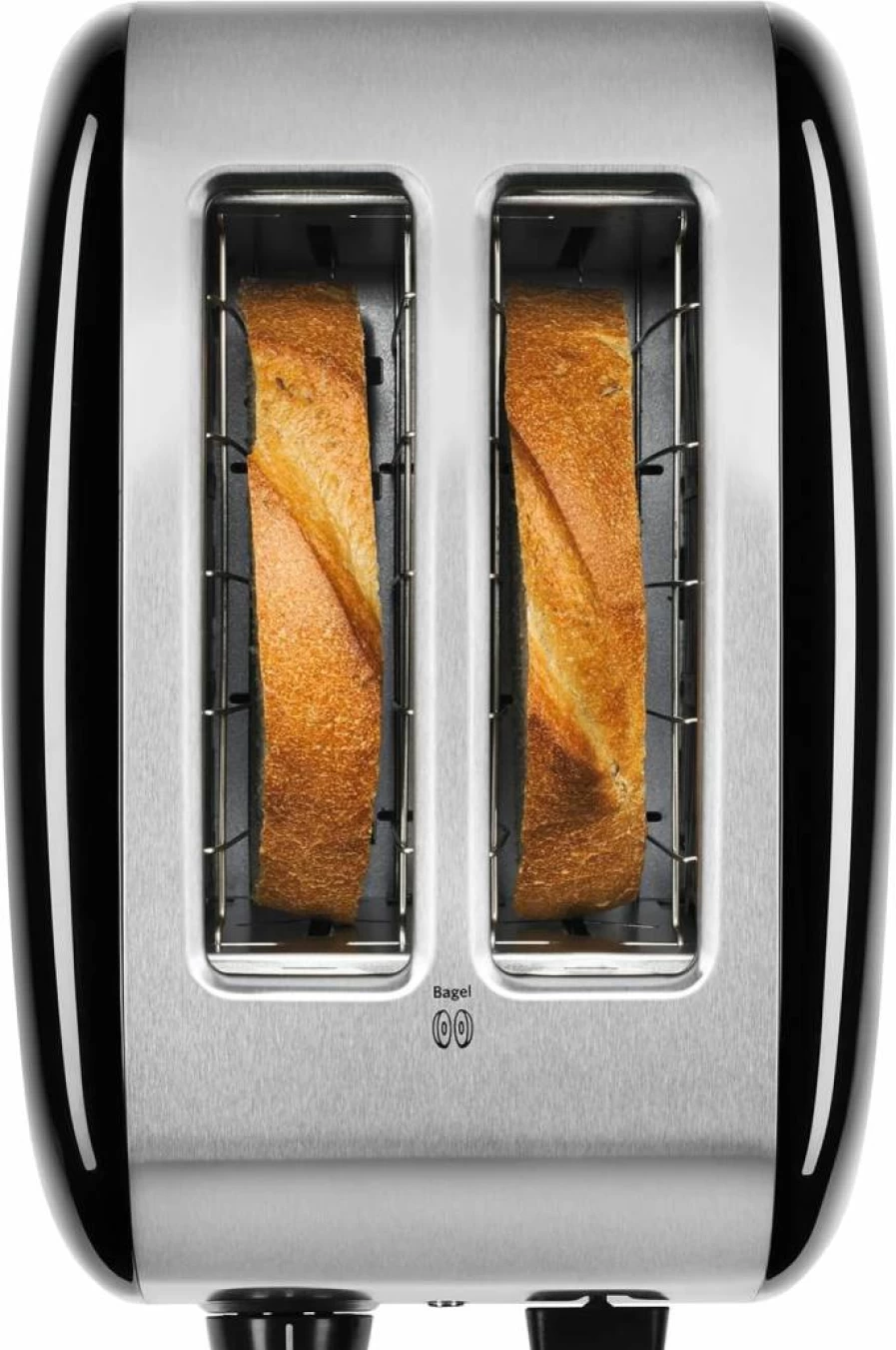 KitchenAid KMT2115SX 2-Slice Stainless Steel Toaster - Brushed Metal, Compact Design, Easy Clean, Defrost & Bagel Functions