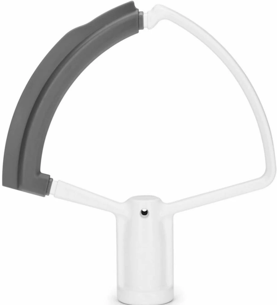 KitchenAid KFE6WL Flex Edge Beater Attachment for 6QT Bowl-Lift Stand Mixers - Compatible with KitchenAid Mixers - White