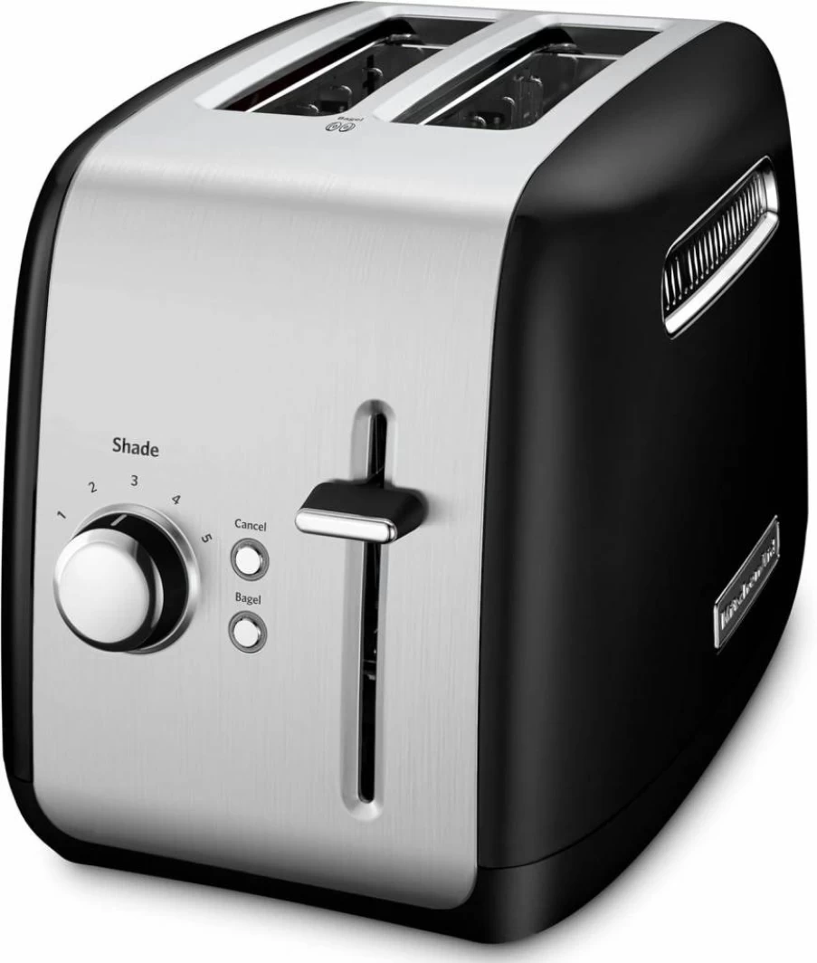 KitchenAid KMT2115 2-Slice Silver Toaster with Bagel Function
