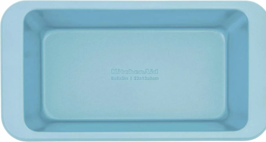 KitchenAid 9x5 Inch Nonstick Loaf Pan, Aluminized Steel Bread Baking Pan, Beetroot Red