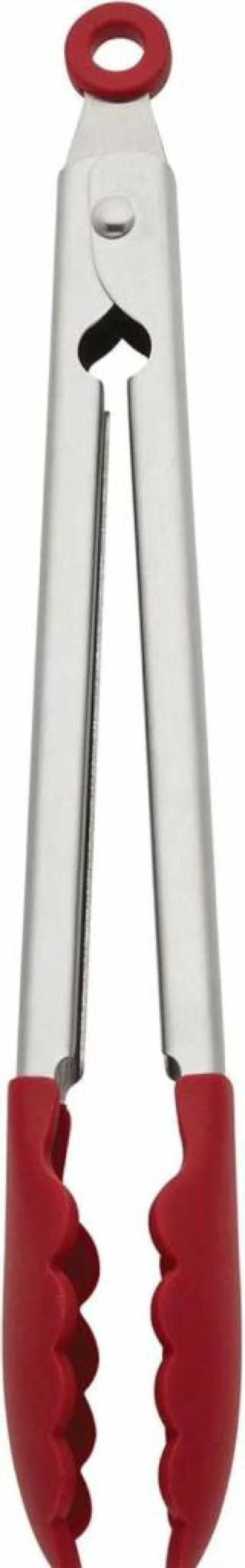 KitchenAid 12-Inch Stainless Steel Kitchen Tongs for Cooking, Grilling, and Serving