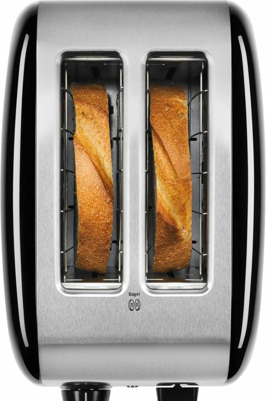 KitchenAid KMT2115 2-Slice Toaster - Stainless Steel, Extra-Wide Slots, 7 Shade Settings, Defrost & Bagel Functions