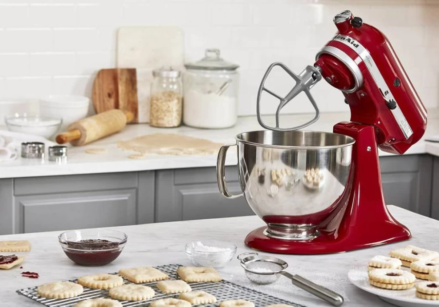 KitchenAid K5THBS Flat Beater Attachment for 4.5 & 5 Quart Tilt-Head Stand Mixers - Silver
