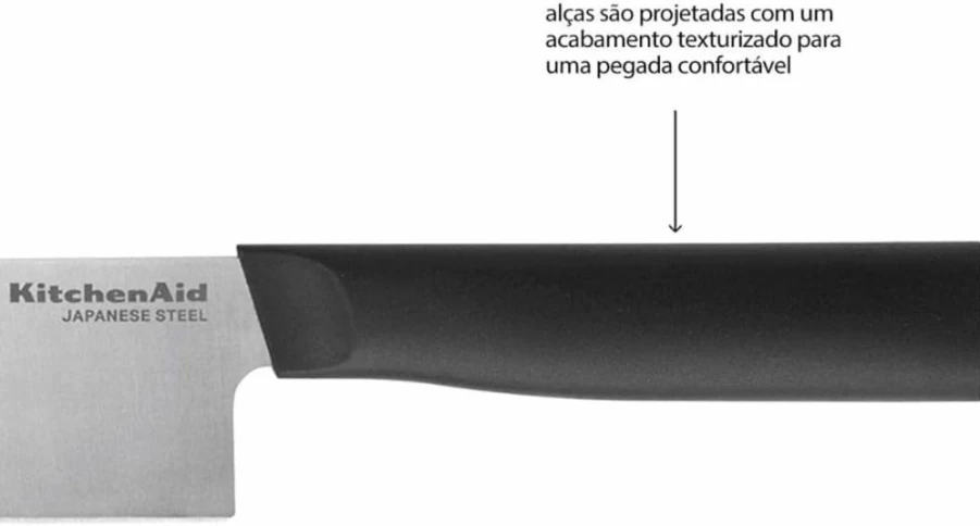 KitchenAid 3.5-Inch Classic Serrated Paring Knife - High-Carbon Japanese Stainless Steel Blade with Protective Cover, Black Kitchen Knife for Precision Cutting