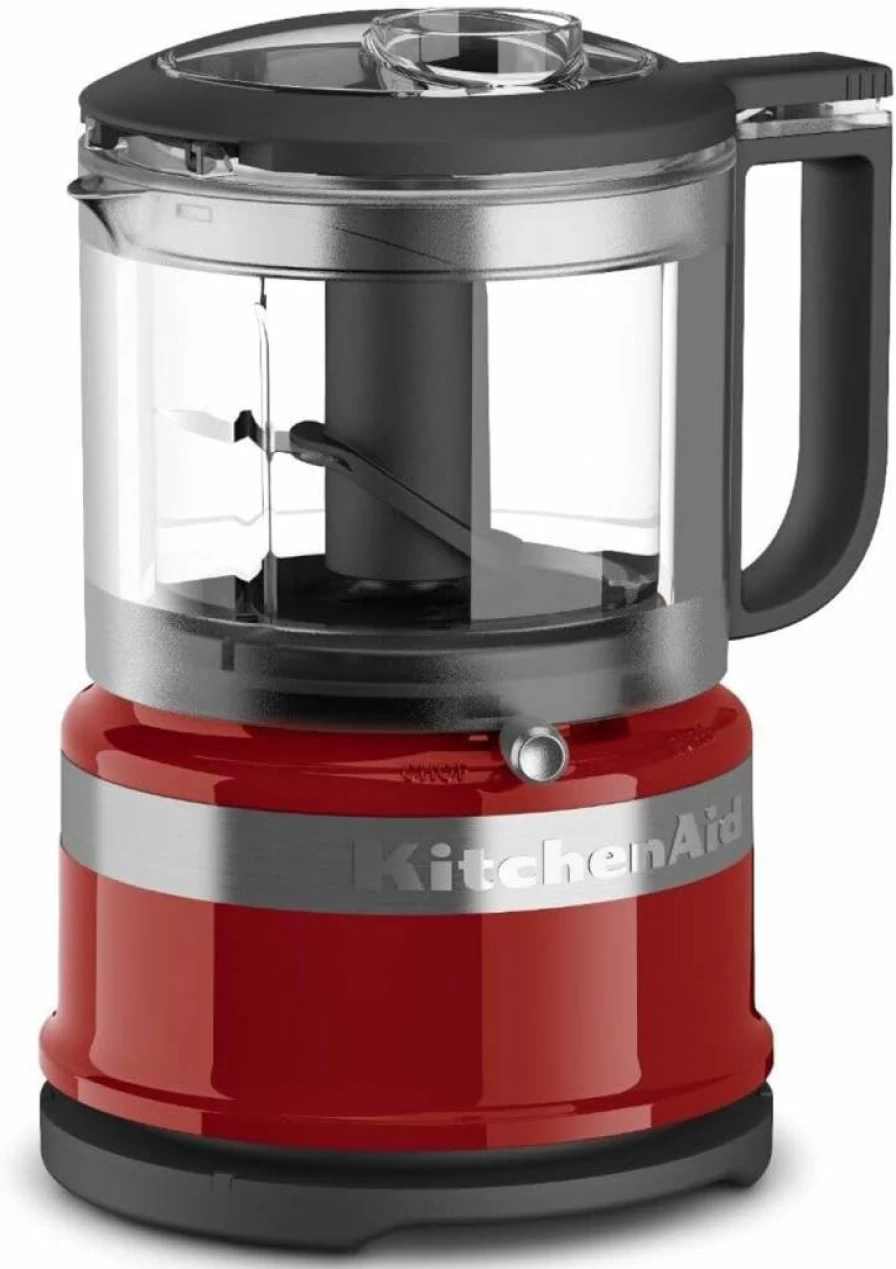 KitchenAid KFC3516OB 3.5-Cup Onyx Black Food Chopper – Compact Kitchen Appliance for Chopping & Prep