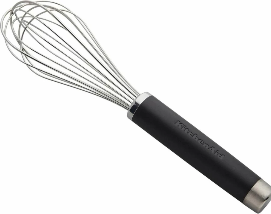 KitchenAid 10.5-Inch Matte Aqua Sky Gourmet Whisk - Premium Kitchen Hand Mixing Tool