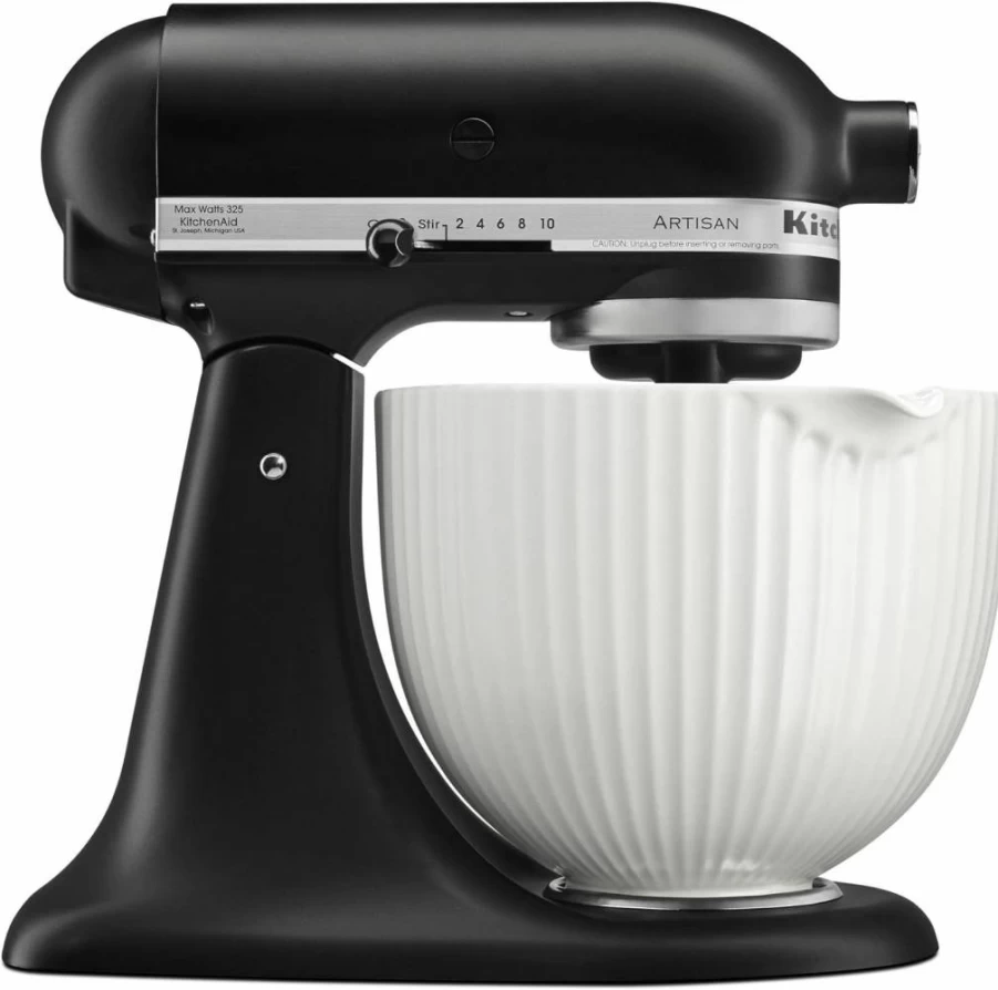 KitchenAid KSM2CB5PCC 4.5 Quart Tilt-Head Stand Mixer, Classic Series, Countertop Mixer for Baking, 10 Speeds, 275W Power, Pack of 1, Empire Red