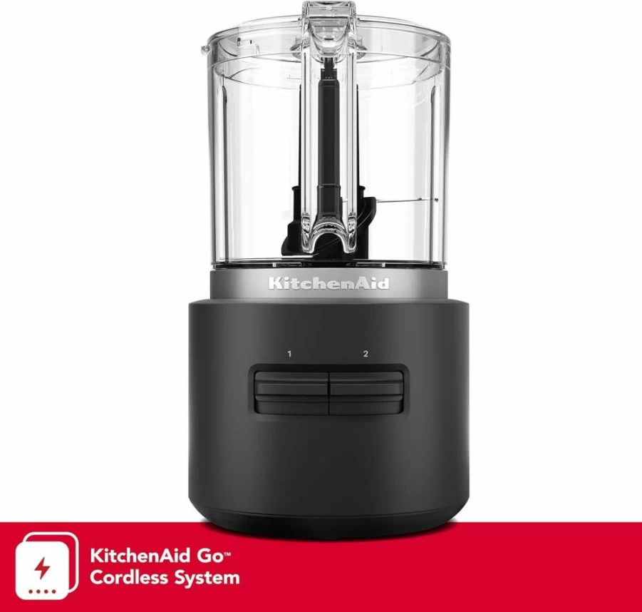 KitchenAid KKVr121 Cordless Kitchen Vacuum Cleaner with Rechargeable Battery - Handheld Portable for Quick Cleanups