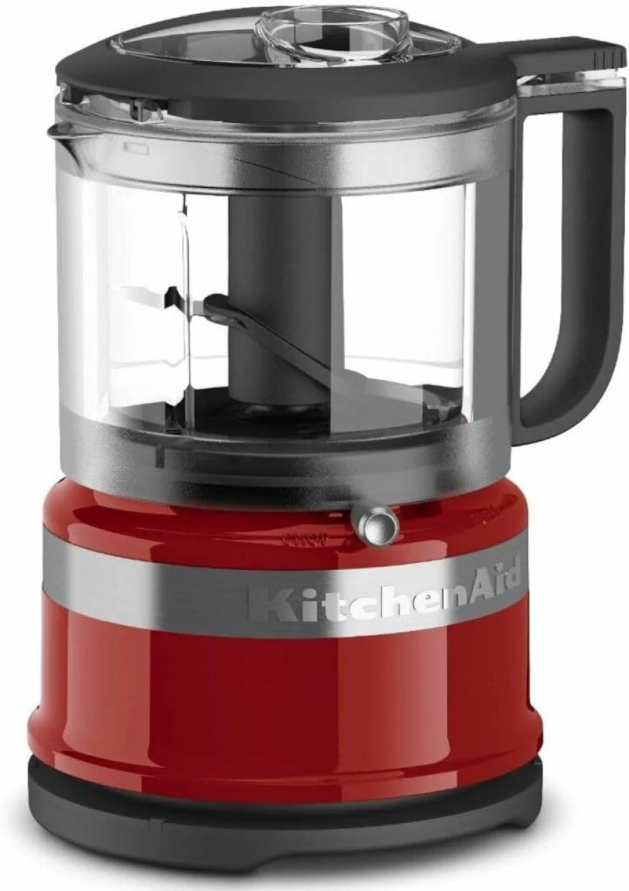 KitchenAid KFC3516 3.5-Cup Mini Food Chopper with Stainless Steel Blade, Pistachio Green, Compact Kitchen Processor for Chopping, Slicing & Pureeing