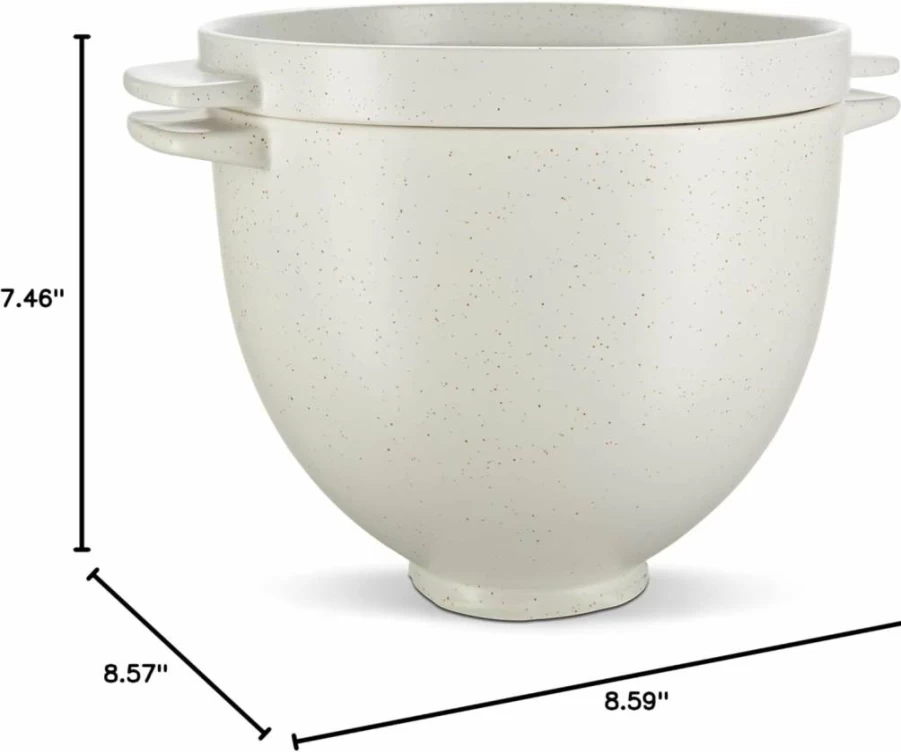KitchenAid 5 Quart Bread Bowl with Baking Lid for Artisan Dough Mixing and Rising