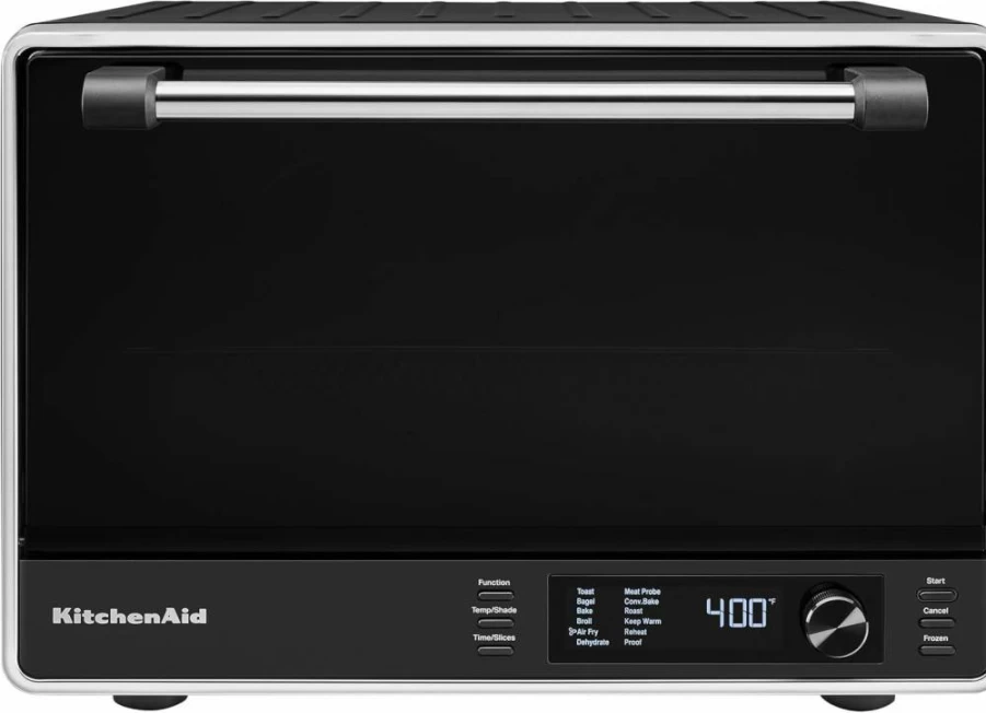KitchenAid KCO224BM Black Matte Countertop Oven with Dual Convection, Air Fryer & Temperature Probe – 24L Capacity Smart Toaster Oven