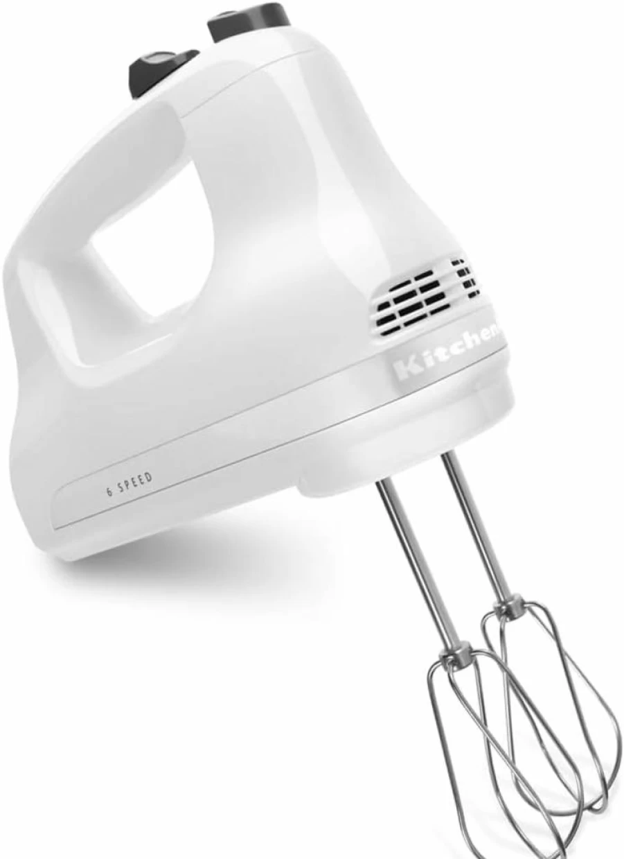 KitchenAid KHM512 5-Speed Ultra Power Hand Mixer, Matte Black - Professional Baking & Mixing Tool